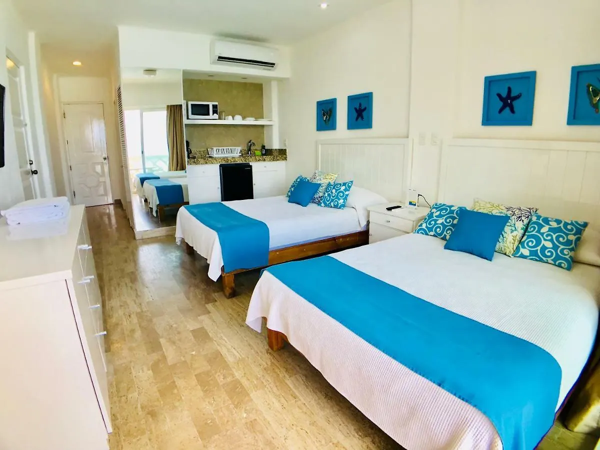Beachfront Suite In The Best Location! Cancun Apartment